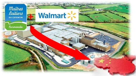 MLC : Walmart va vendre du lait normand aux Chinois | Lait de Normandie... et d'ailleurs | Scoop.it
