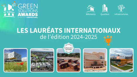Green Solutions Awards 2024-25 : les lauréats internationaux révélés pendant la COP30 | Veille "Villes de demain" | Scoop.it