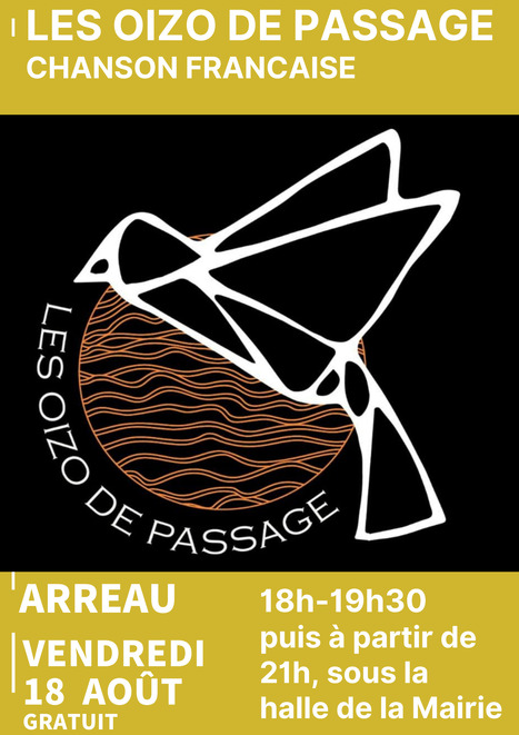 Les OIZO DE PASSAGE à Arreau le 18 août | Vallées d'Aure & Louron - Pyrénées | Scoop.it