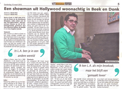 Italian Entertainment | Massimo Mea - Een showman uit Hollywood woonachtig in Beek en Donk. | Italian Entertainment And More | Scoop.it