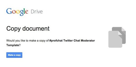 Google Docs: Prompt Students to Make a Copy | Unlocking Google Account Mysteries | Scoop.it
