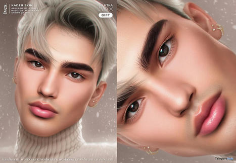Kaden Skin For Lelutka EvoX Christmas 2023 Group Gift by IVES Beauty | Teleport Hub - Second Life Freebies | Second Life Freebies | Scoop.it
