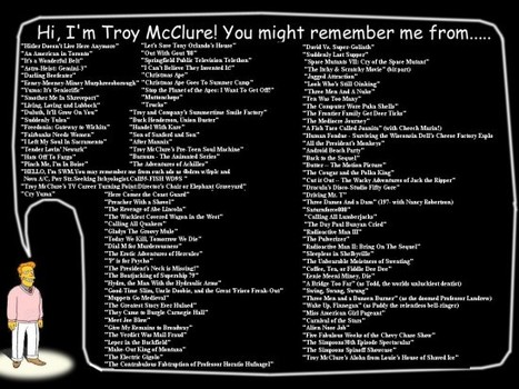 Les citations de Troy McClure dans les Simpsons | The simpsons | Scoop.it