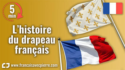 L&rsquo;histoire &eacute;tonnante du drapeau fran&ccedil;ais - 5 minutes de fran&ccedil;ais | FLEursdeFLE | Scoop.it
