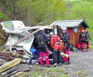Saint-Lary. 19 victimes dans le bus tomb&eacute; dans le ravin (exercice de secours) | Vall&eacute;es d'Aure & Louron - Pyr&eacute;n&eacute;es | Scoop.it