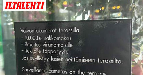 Helsinkiläisessä yökerhossa kova varoitus asiakkaille | 1Uutiset - Lukemisen tähden | Scoop.it