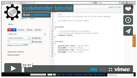 Conoce Codebender, la plataforma de desarrollo y colaboración para usuarios de Arduino | tecno4 | Scoop.it