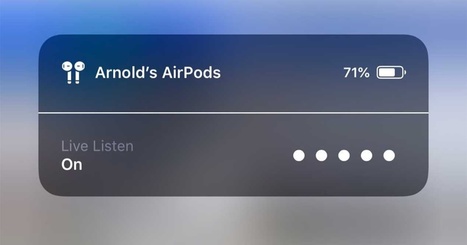 iOS 12 en iPhone permite espiar conversaciones cercanas con los AirPods | Mobile Technology | Scoop.it