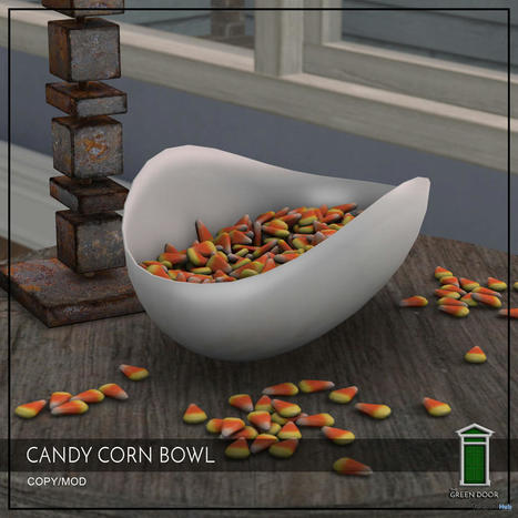 Candy Corn Bowl October 2022 Group Gift by The Green Door | Teleport Hub - Second Life Freebies | Second Life Freebies | Scoop.it