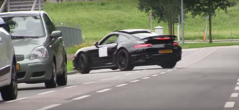 Unworthy Porsche 911 Turbo S Driver Leaves Car Meet Sideways, Has Offroad Crash | Porsche cars are amazing autos | Scoop.it