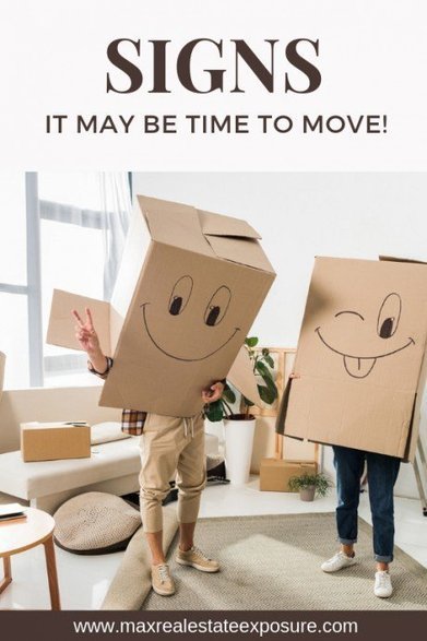 Signs it May Be Time to Move From Your Current House | Best Brevard FL Real Estate Scoops | Scoop.it
