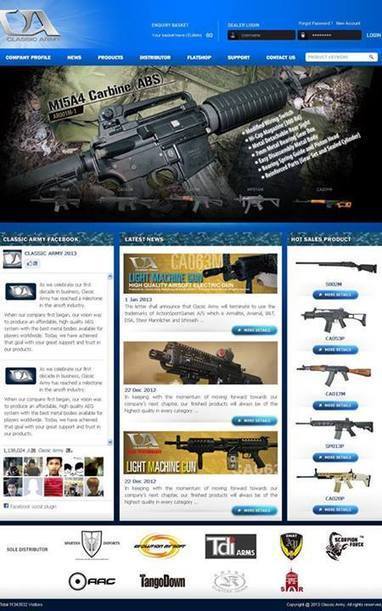 INCOMING! Classic Army's New Website OTW! - Timeline Photos - Facebook | Thumpy's 3D House of Airsoft™ @ Scoop.it | Scoop.it
