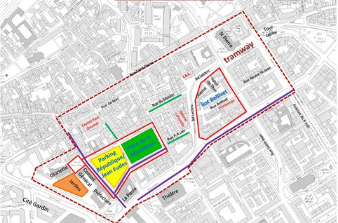 Caen - Deux projets pour l'aménagement du centre-ville de Caen à l'étude | Veille territoriale AURH | Scoop.it