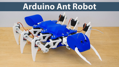 Arduino Ant Hexapod Robot | tecno4 | Scoop.it