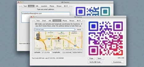 QR Factory, crea c&oacute;digos QR para textos, mapas, contactos y redes Wi-Fi en Mac | Realidad Aumentada | Scoop.it